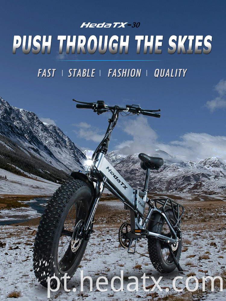 Convenient Fat Tire Electric Bike